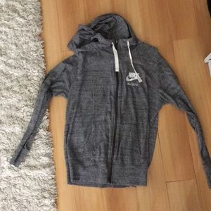 Grey Nike Zip-Up jacket